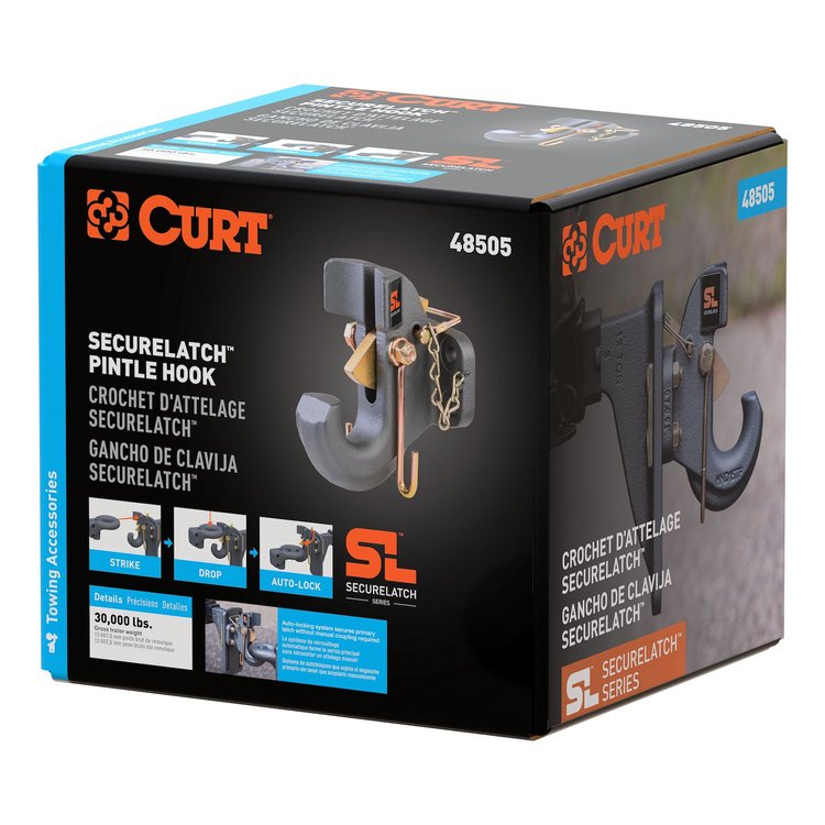 Securelatch Pintle Hook [30,000 lbs. Gross Trailer Weight]