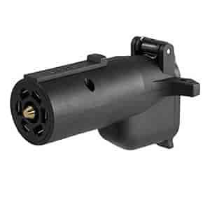 7-Way Round RV To 6-Way Round Adapter With Back-Up Alarm
