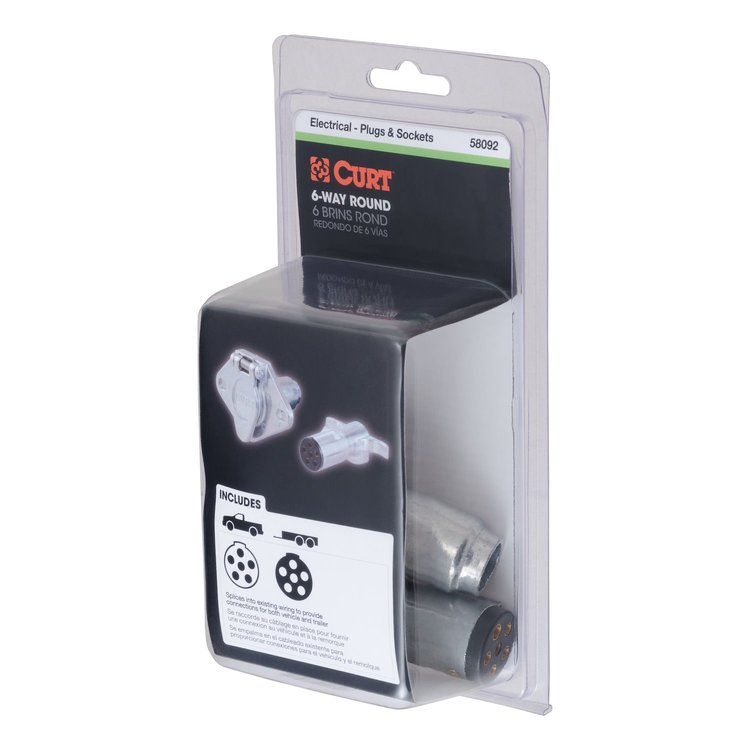 6-Way Round Connector Die Cast
