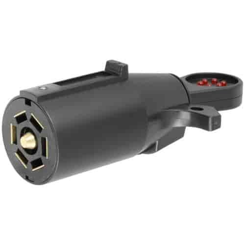 LED Connector Tester 7-Way Round RV Blade
