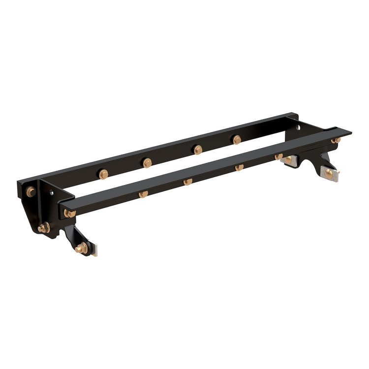60649 Double Lock Gooseneck Installation Brackets Fits Select Ford F-150
