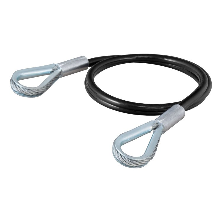 Tow Bar Base Plate Safety Cable [36 in. x 1/4 in.]