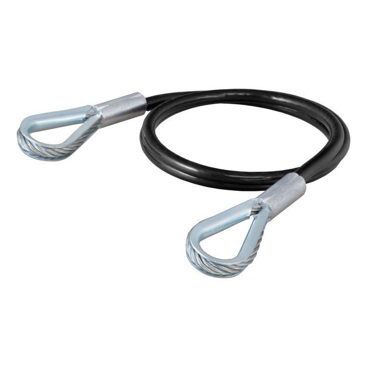 Tow Bar Base Plate Safety Cable [36 in. x 3/8 in.]