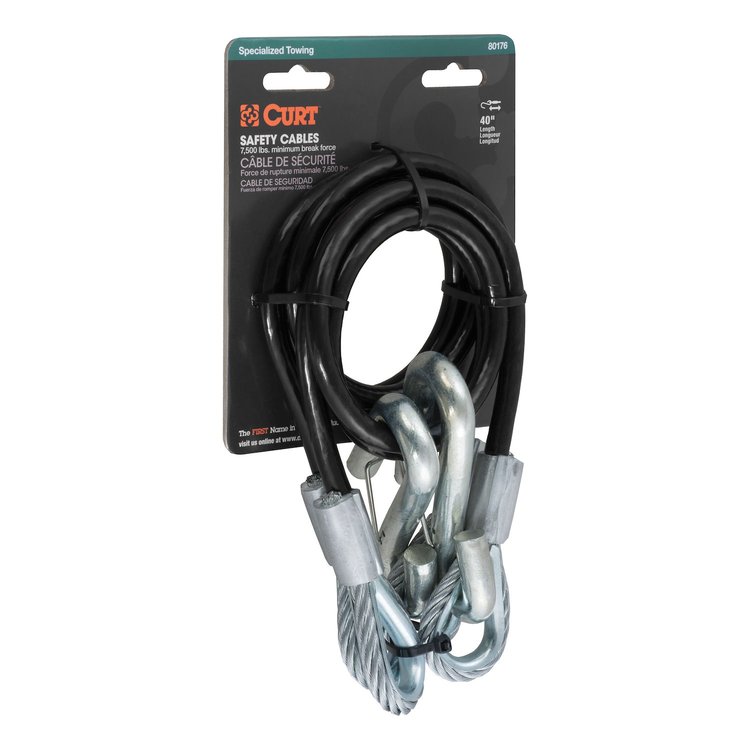 Nylon Coated Safety Cable 7500lbs. Minimum Break Force
