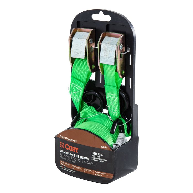 Cargo Straps - 15 FT x 1 IN Strap 300 LB Work Load
