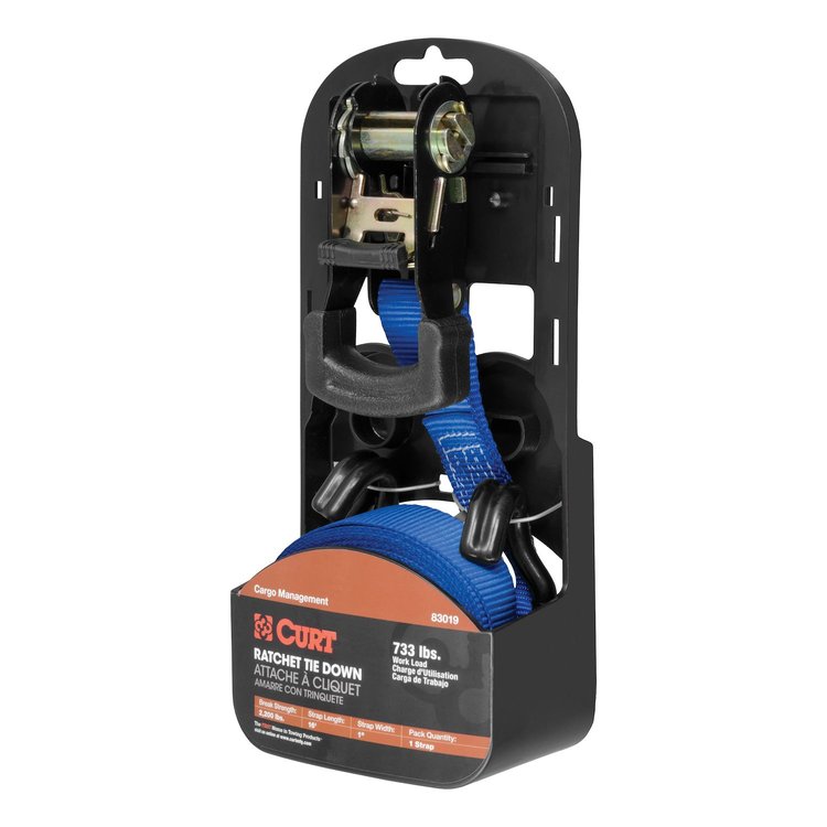 Cargo Strap - 16 FT x 1 IN Strap 733 LB Work Load