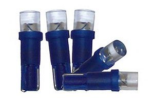 EVO LED Dashboard T-5 Blue Bulb 5 pcs.
