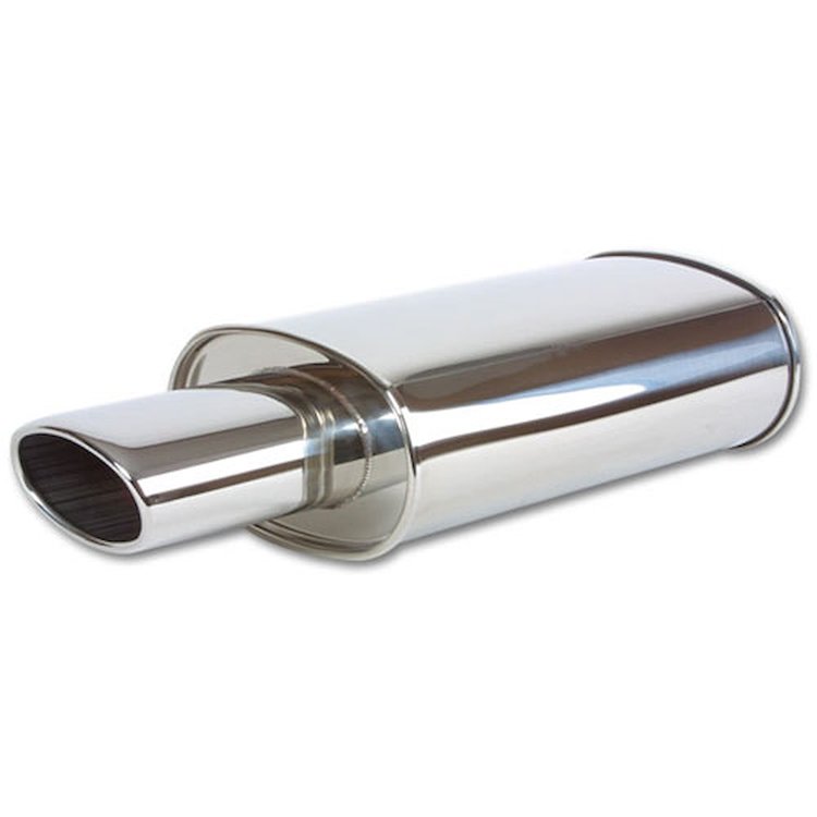 STREETPOWER Oval Muffler 3" Inlet