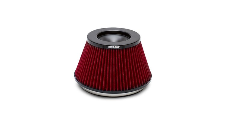 Bellmouth Velocity Stack Performance Air Filter 6" Inlet I.D.