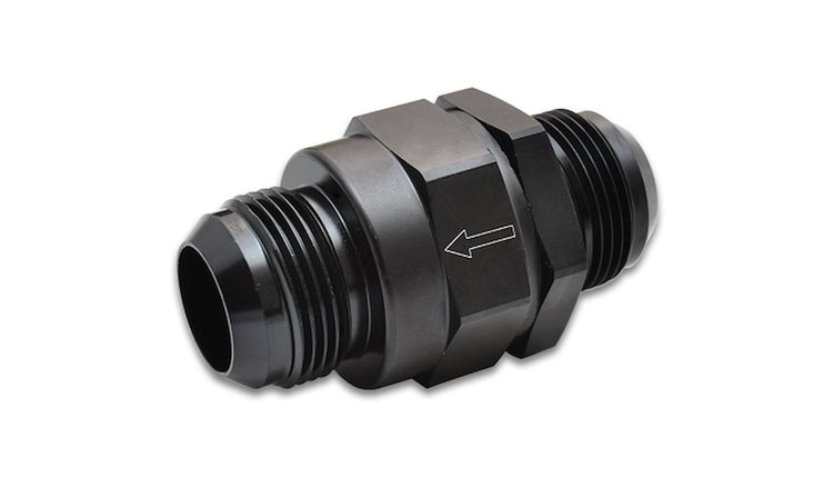One Way Check Valve Integrated -16AN Male Flare Fitting