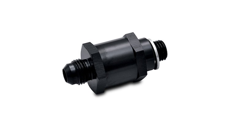 Fuel Pump Check Valve -6AN Male Flare to 12mm x 1.5 Metric