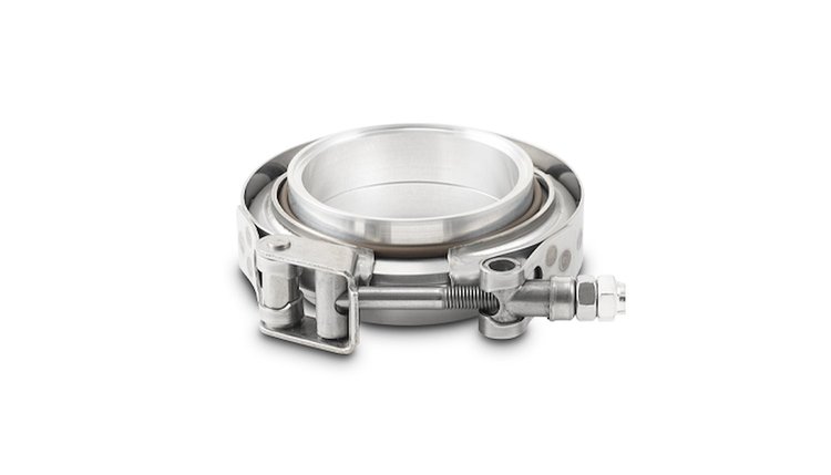 Aluminum V-Band Flange Assembly 3.5" OD Tubing