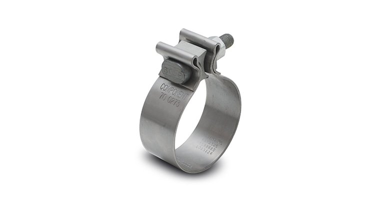 Stainless Steel Exhaust Seal Clamp 2" O.D. Tubing