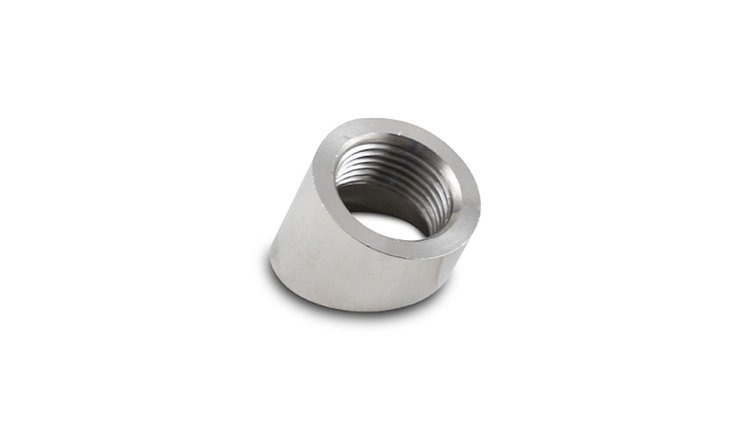 45 DEG Angled Oxygen Sensor Fitting M18 x 1.5 Thread