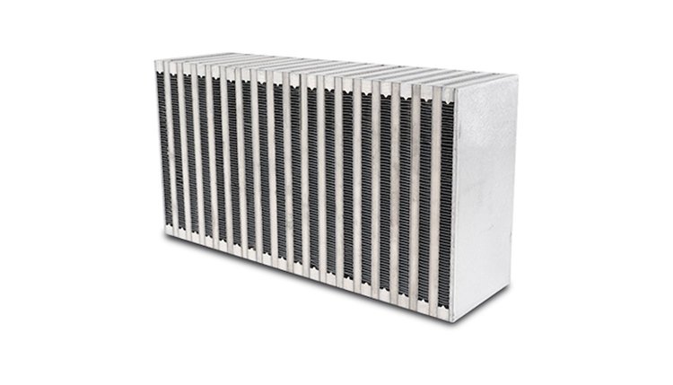 Horizontal Flow Intercooler Core