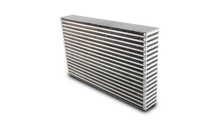 Horizontal Flow Intercooler Core, 20" Wide x 11.75" High x 3" Thick