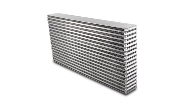 Horizontal Flow Intercooler Core, 24" Wide x 11.75" High x 3" Thick
