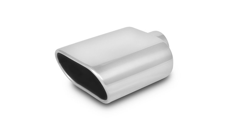 5.5" x 3" Oval Stainless Steel Exhaust Tip