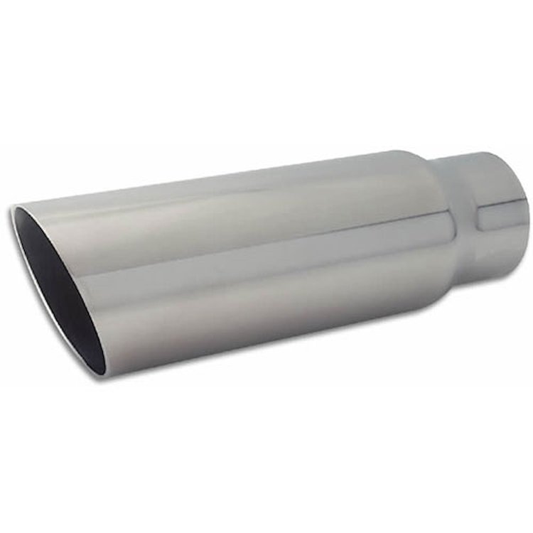 5" Round Stainless Steel Exhaust Tip Single Wall