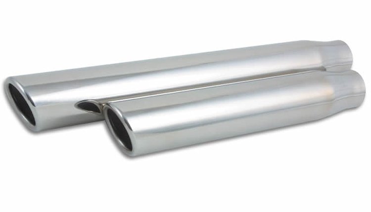 4" Round Stainless Steel Exhaust Tip Single Wall