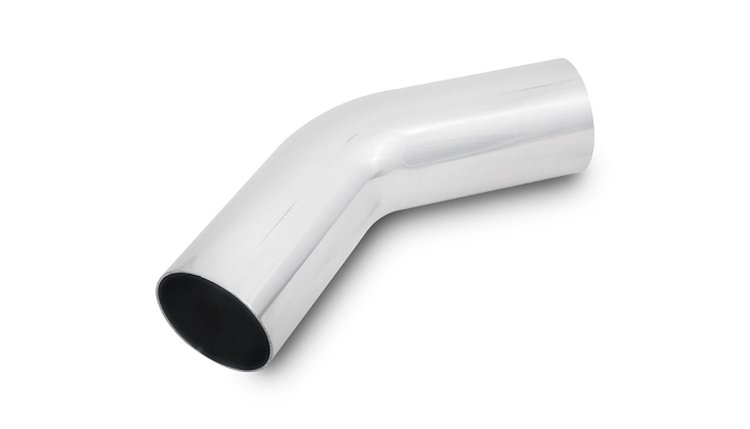Aluminum 45 Degree Bend