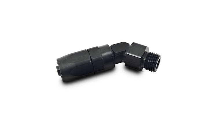 45 Degree Male AN Hose End Fitting Hose Size -8AN