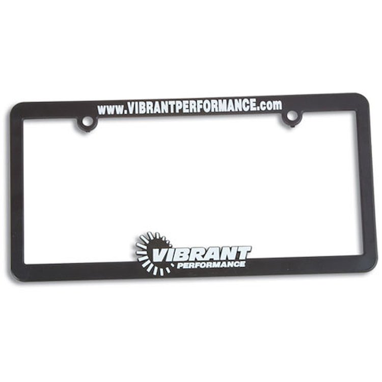 License Plate Frame Black