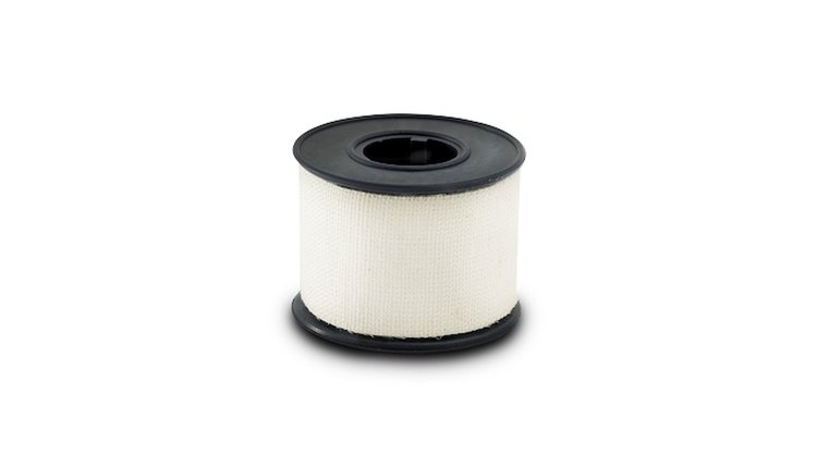 White Clean Cut Adhesive Tape For Stainless Steel Braided Hose