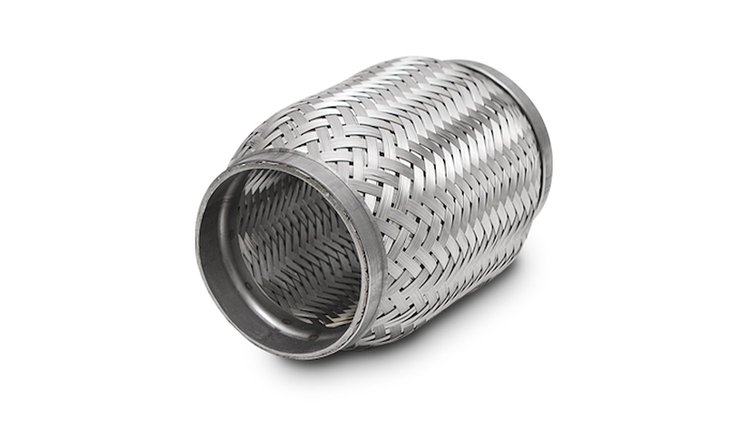 Standard Flex Coupling With Inner Braid Liner 2.5" Inlet/Outlet Diamater