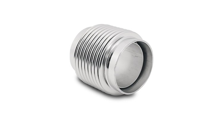 Bellows Assembly with Solid Liner/End Cap - 2.500 in. Inlet/Outlet Diameter, 4 in. Overall Length