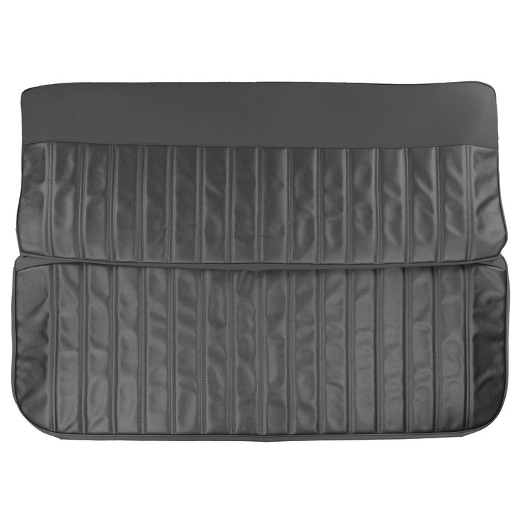 60TS10B Vinyl Front Bench Seat Cover for 1960-66 Chevrolet & GMC Truck Black