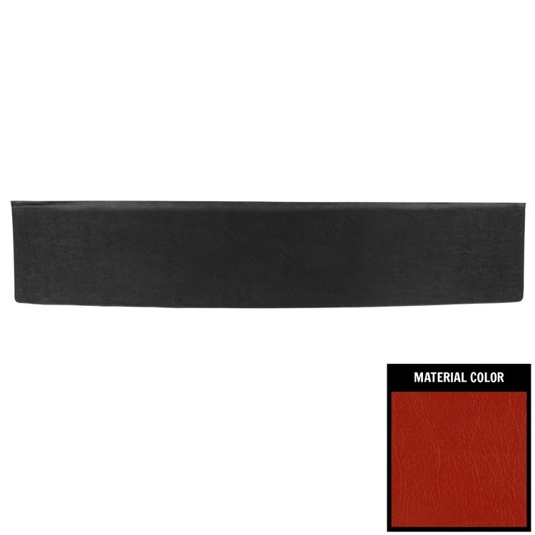 62BS63VB Rear Arm Rest Covers for 1962 Chevrolet Impala Bright Red