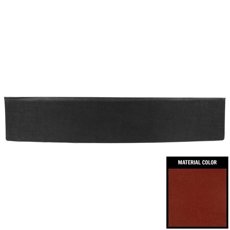62BS64VB Rear Arm Rest Covers for 1963-64 Chevrolet Impala Red