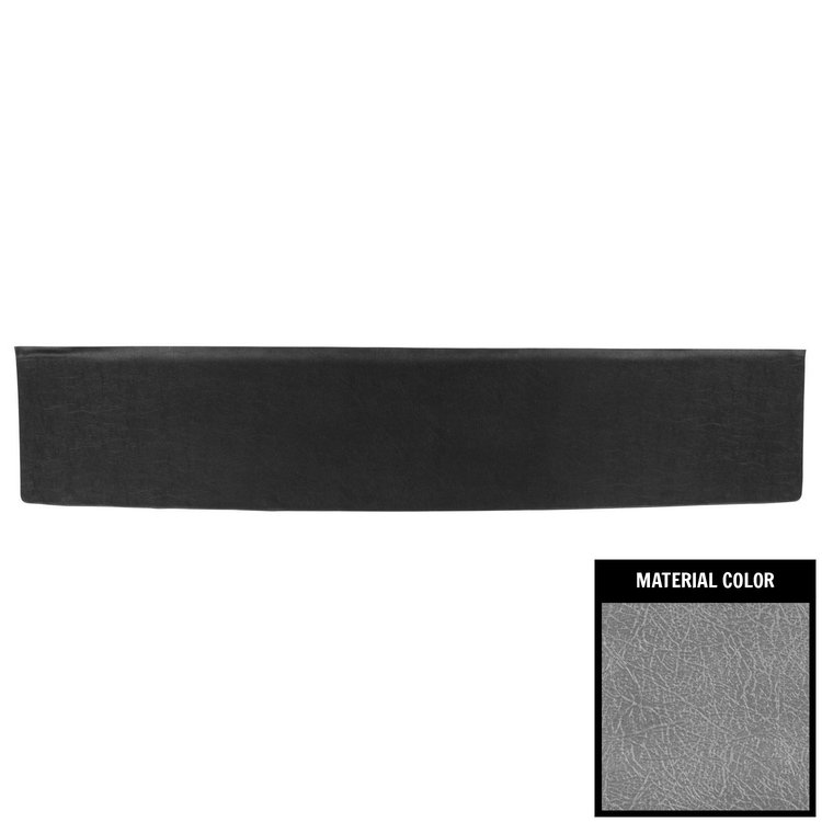 62BS66VB Rear Arm Rest Covers for 1964 Chevrolet Impala Silver