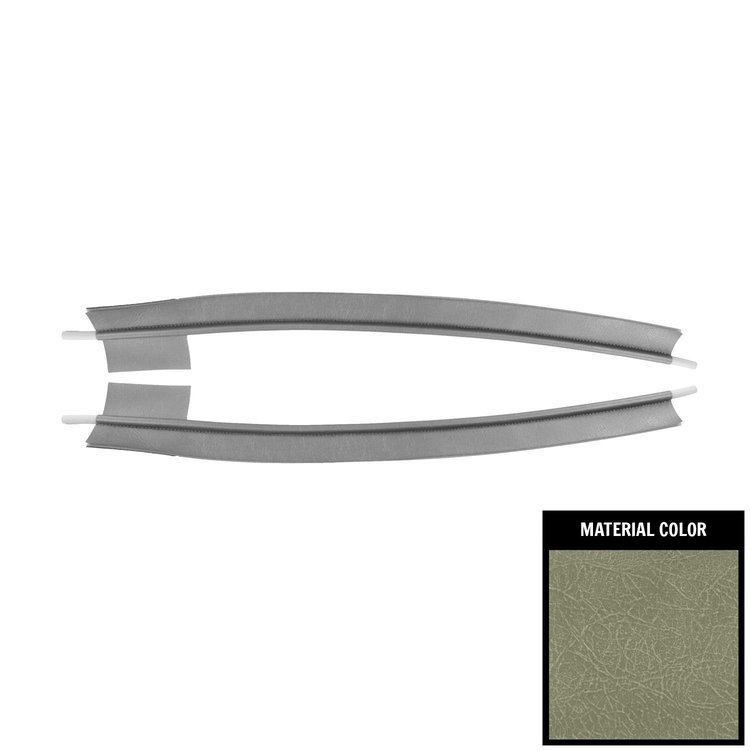 62BWL57C Windlace for 1962-1964 Chevrolet Impala Coupe/Convertible Rear Dark Fawn