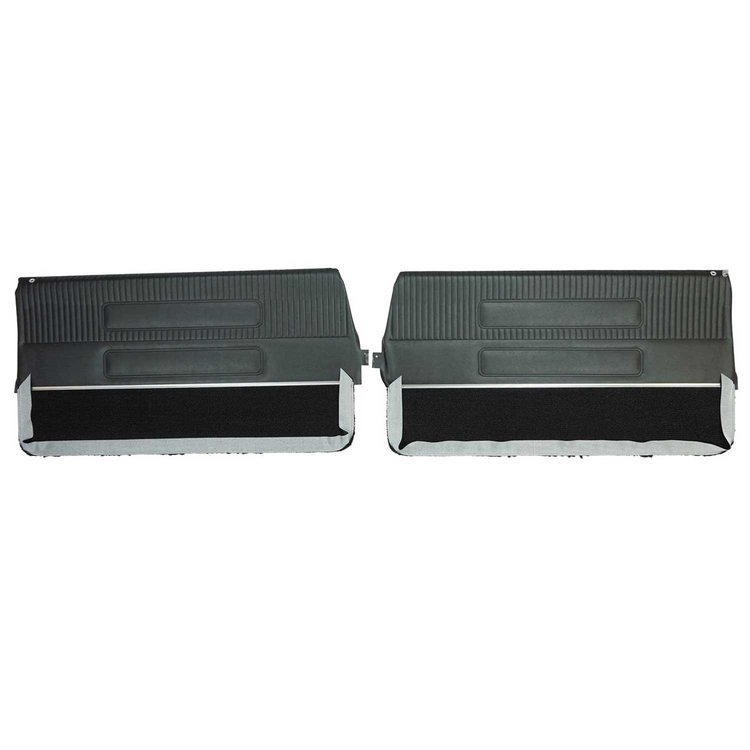 63PD69-P Front Door Panels for 1963 Pontiac Grand Prix /Parisienne Pre-Assembled White/Black