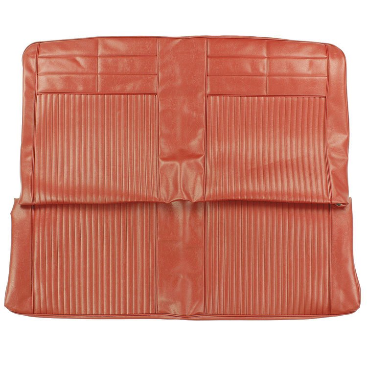 63RS64V Rear Seat Cover for 1963 Chevrolet Corvair Convertible Red
