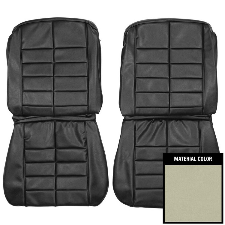 63USR58U Front Bucket Seat Covers for 1963 Buick Riviera Fawn