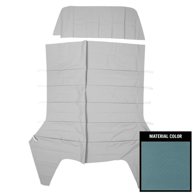 64AH4D104S Surrey Headliner for 1964-1967 Chevrolet Chevelle, 4 Door Light Blue
