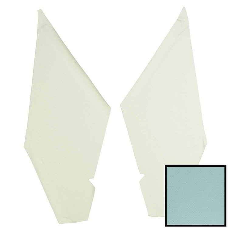 64AHB104G Regent Earmuff Boards for 1964-1965 Chevrolet Chevelle, Light Blue