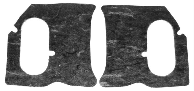 Kick Panel Insulation 1964-67 Buick Skylark/Chevy Chevelle, El Camino/Oldsmobile Cutlass/Pontiac GTO, LeMans
