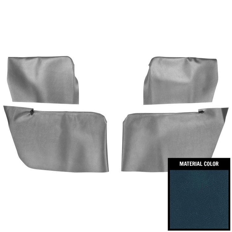 64AR54 Rear Arm Rest Cover for 1964 Chevelle,/GTO/Cutlass/Skylark Convertible Dark Blue