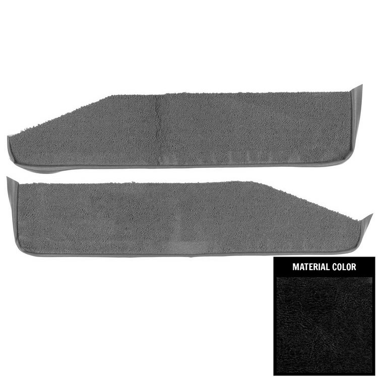 64BDC01 Door Carpet for 1964 Chevrolet Impala SS Black