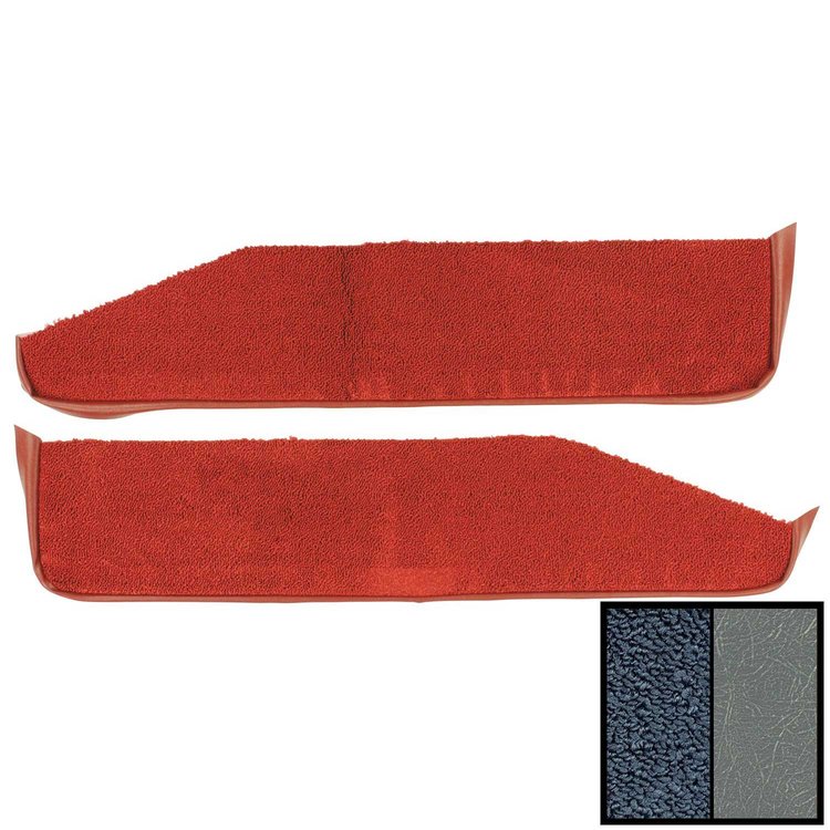 64BDC12 Door Carpet for 1964 Chevrolet Impala SS Blue