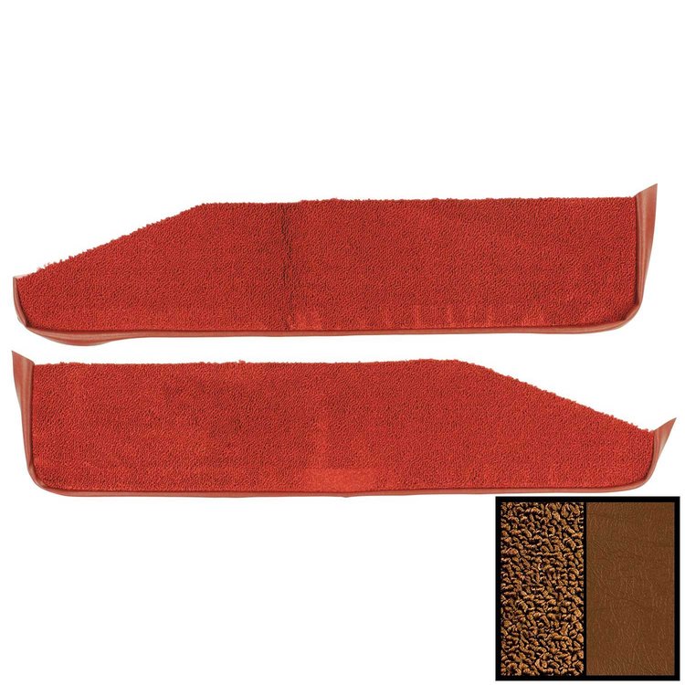 64BDC21 Door Carpet for 1964 Chevrolet Impala SS Saddle
