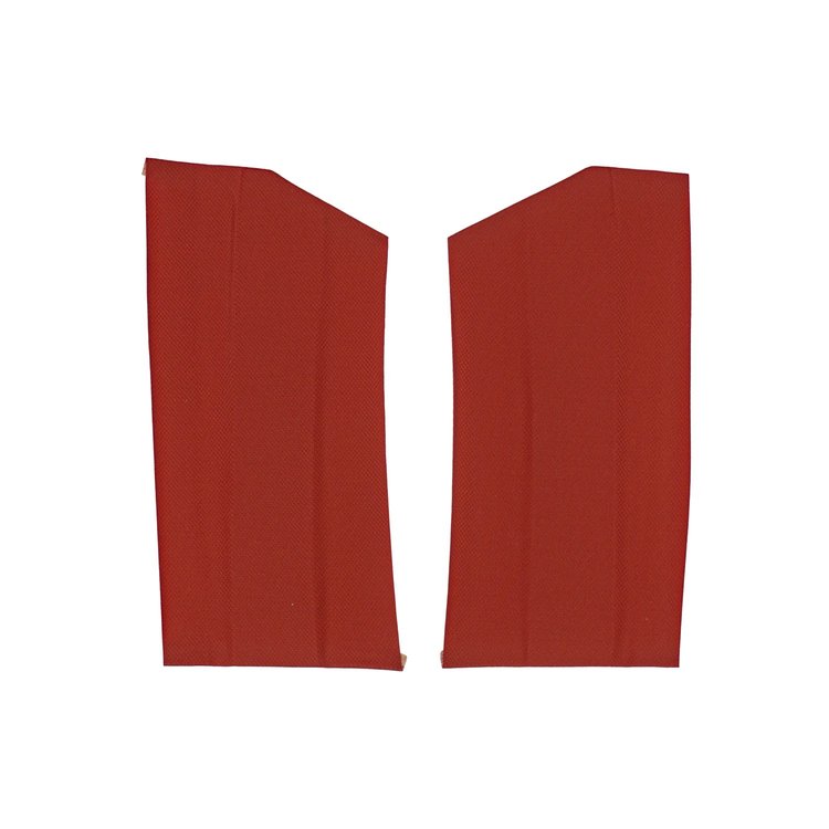64CHB102A Basketweave Earmuff Boards for 1964-1967 Chevrolet El Camino Red