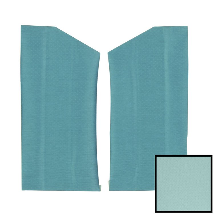 64CHB104G Regent Vinyl CoveRed, Earmuff Boards for 1964-1967 Chevrolet El Camino Light Blue