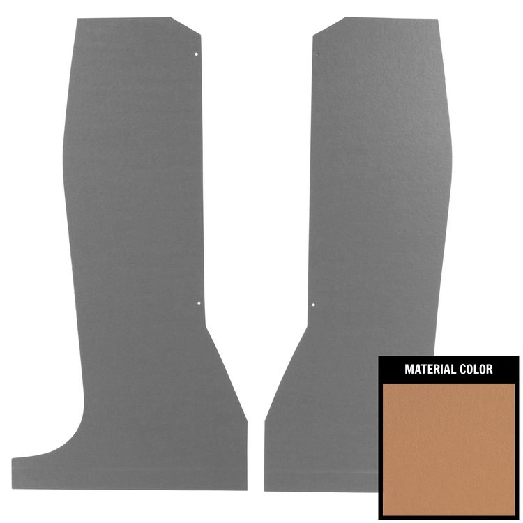 64ECTP16 Rear Seat Trim Panels for 1964-1967 Chevrolet El Camino Fawn