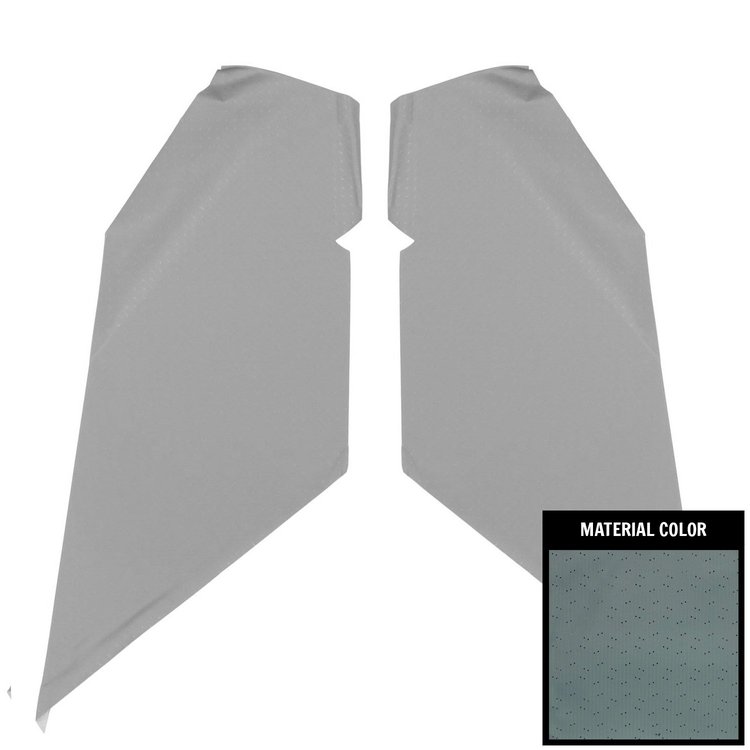 64GHB114B Earmuff Boards for 1964-1965 Pontiac GTO Teal Perforated