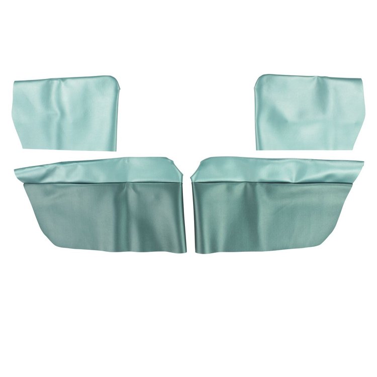 65AR13 Rear Arm Rest Covers for 1965-1966 Chevelle,/Skylark Convertible 2 Tone Blue